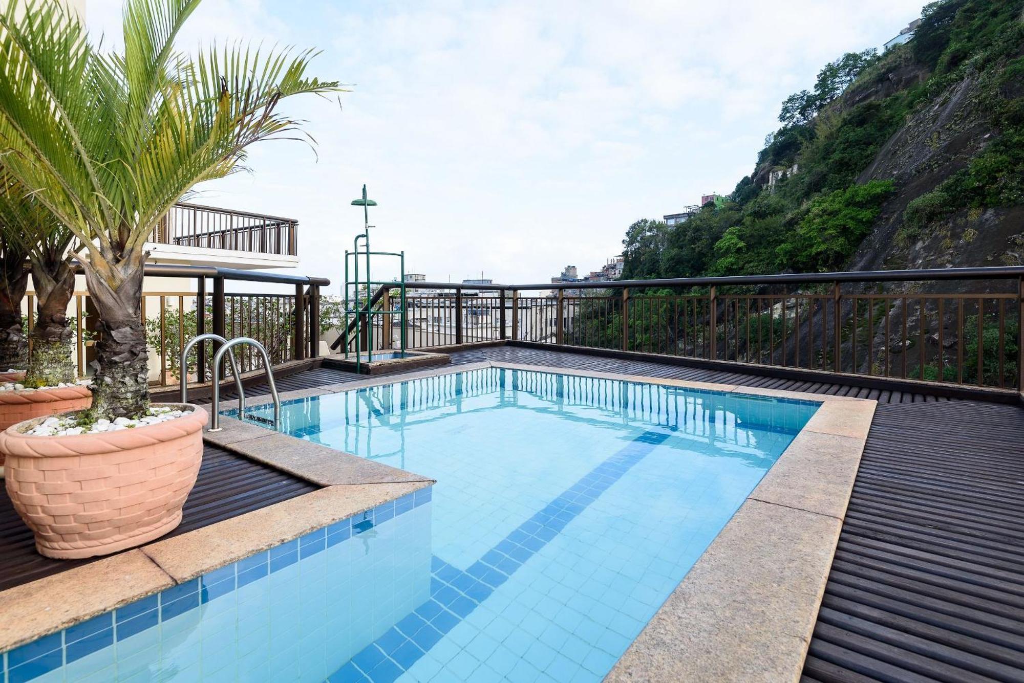 Flat C/ Piscina E Garagem Em Copacabana|du 370/501 Apartamento *