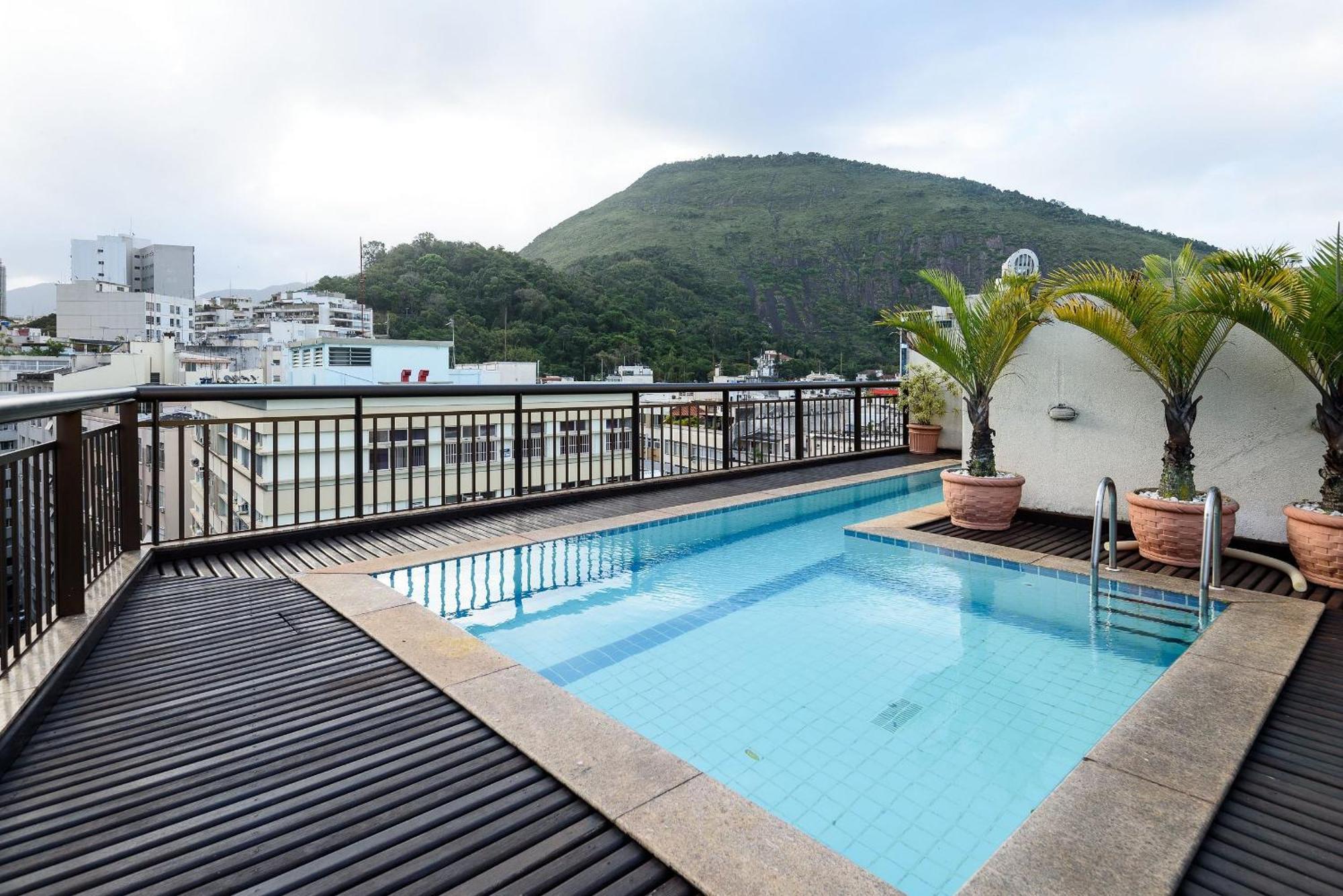 Apartamento Flat C/ Piscina E Garagem Em Copacabana|du 370/501