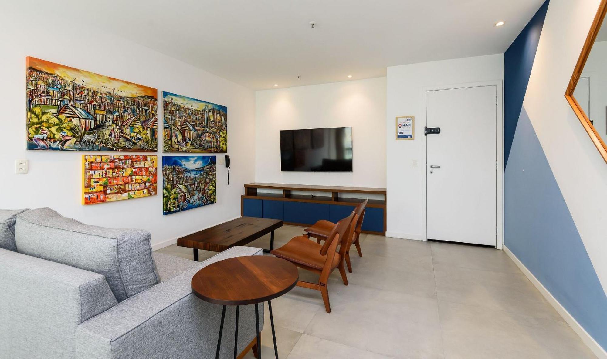 Apartamento Flat C/ Piscina E Garagem Em Copacabana|du 370/501 *